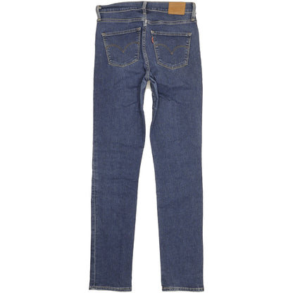 Levi's 312 Shaping Women Blue Straight Slim Stretch Jeans W28 L32