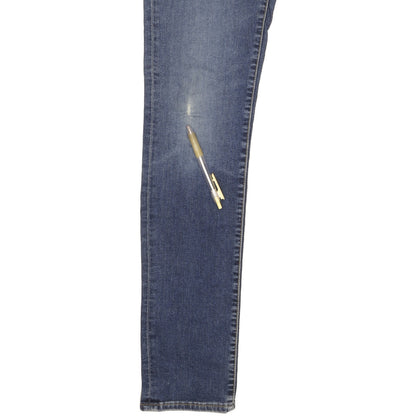 Levi's 312 Shaping Women Blue Straight Slim Stretch Jeans W28 L32