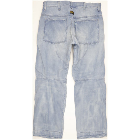 G-Star 5620 3D Men Blue Straight Loose Jeans W36 L31