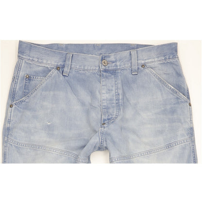 G-Star 5620 3D Men Blue Straight Loose Jeans W36 L31
