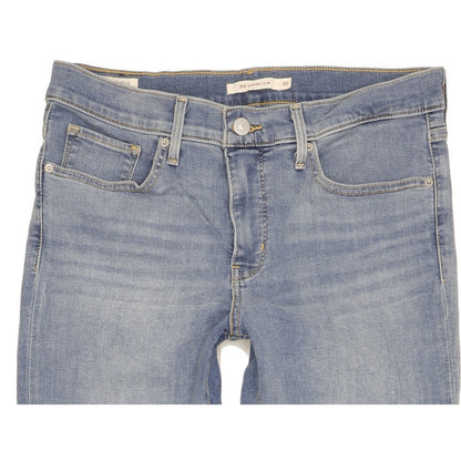 Levi's 312 Shaping Women Blue Straight Slim Stretch Jeans W30 L28