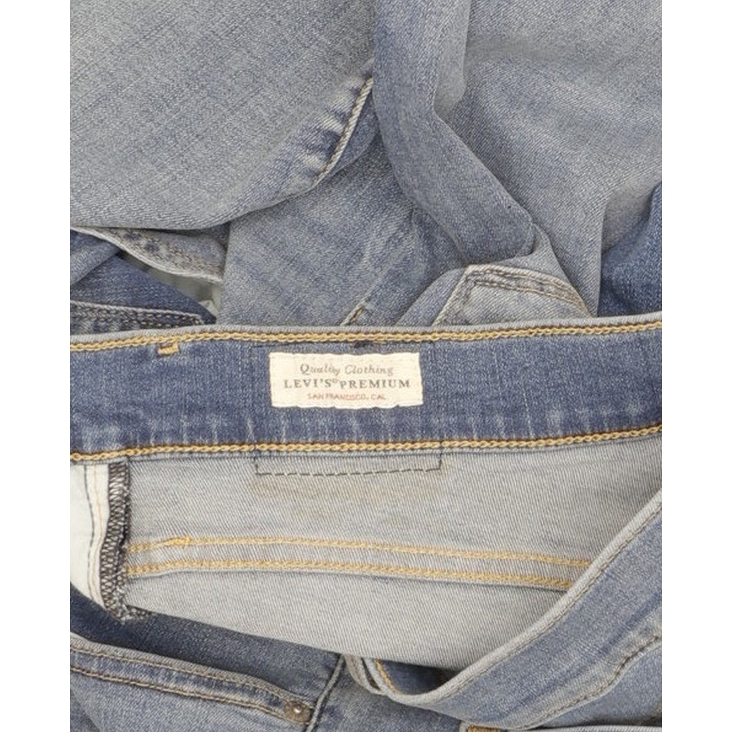 Levi's 312 Shaping Women Blue Straight Slim Stretch Jeans W30 L28
