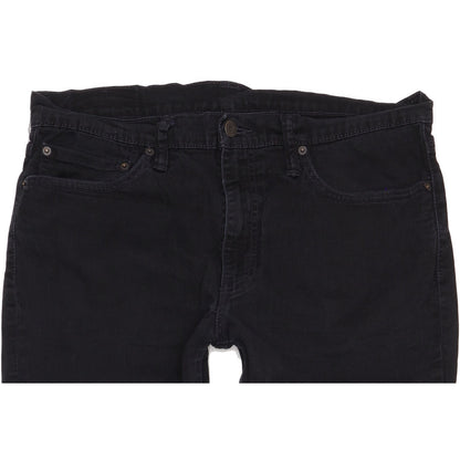 Levi's 511 Men Black Straight Slim Stretch Jeans W36 L33