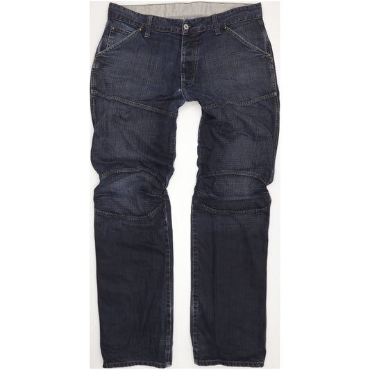G-Star 5620 Men Navy Straight Loose Jeans W38 L35