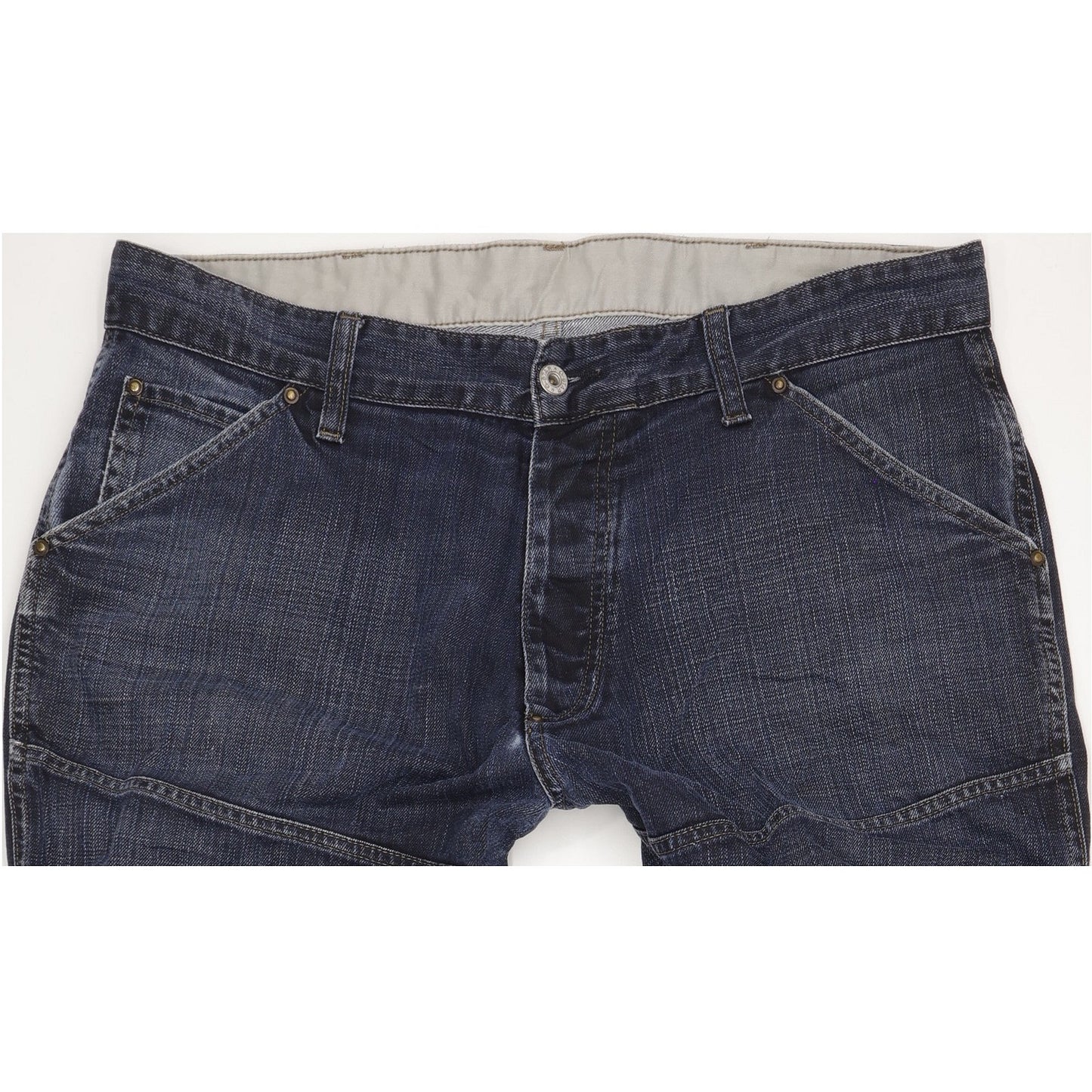G-Star 5620 Men Navy Straight Loose Jeans W38 L35