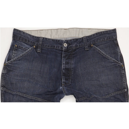 G-Star 5620 Men Navy Straight Loose Jeans W38 L35