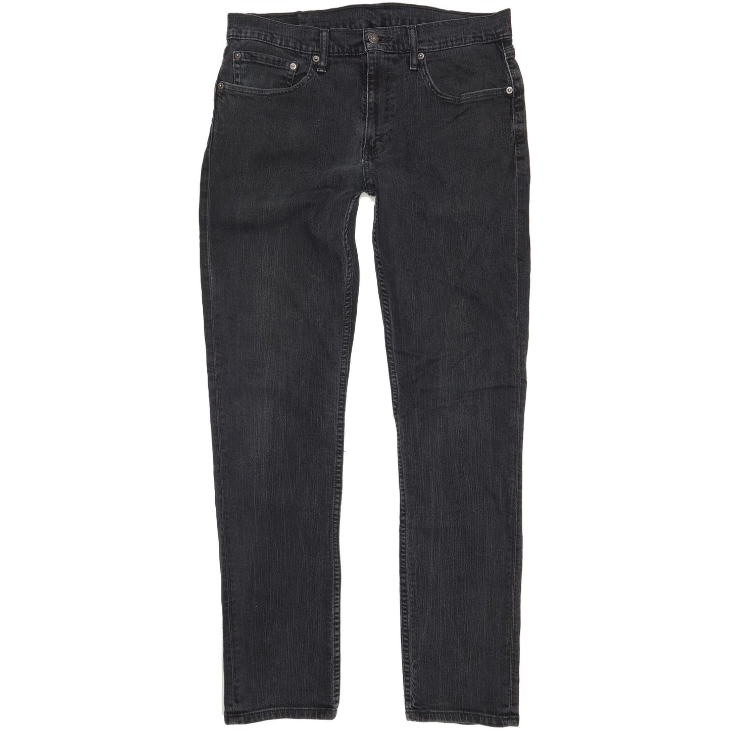 Levi's 511 Men Black Straight Slim Stretch Jeans W34 L33
