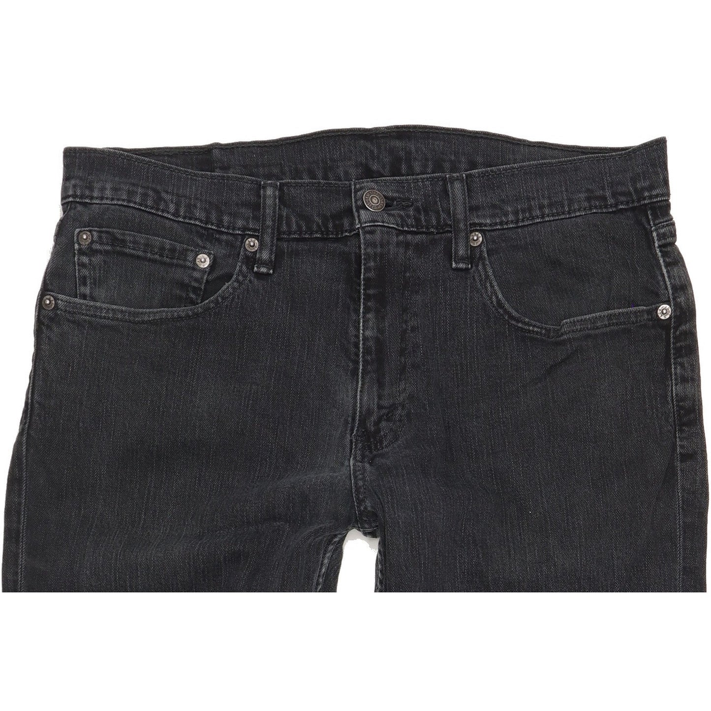 Levi's 511 Men Black Straight Slim Stretch Jeans W34 L33