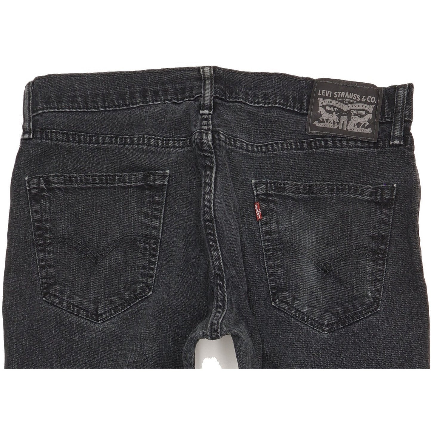 Levi's 511 Men Black Straight Slim Stretch Jeans W34 L33