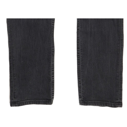 Levi's 511 Men Black Straight Slim Stretch Jeans W34 L33