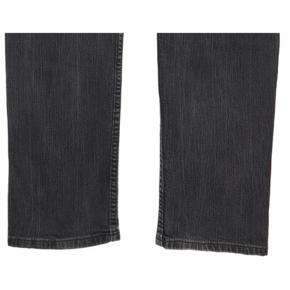 Levi's 511 Men Black Straight Slim Stretch Jeans W34 L33