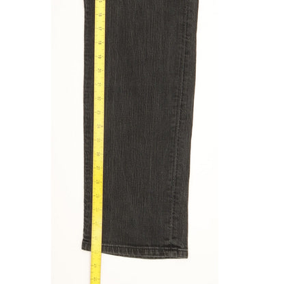 Levi's 511 Men Black Straight Slim Stretch Jeans W34 L33