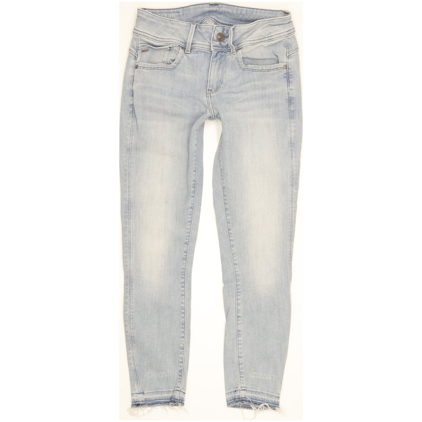 G-Star Lynn Women Blue Skinny Slim Stretch Jeans W28 L30