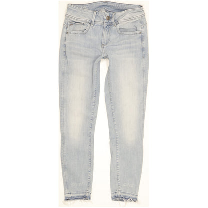 G-Star Lynn Women Blue Skinny Slim Stretch Jeans W28 L30