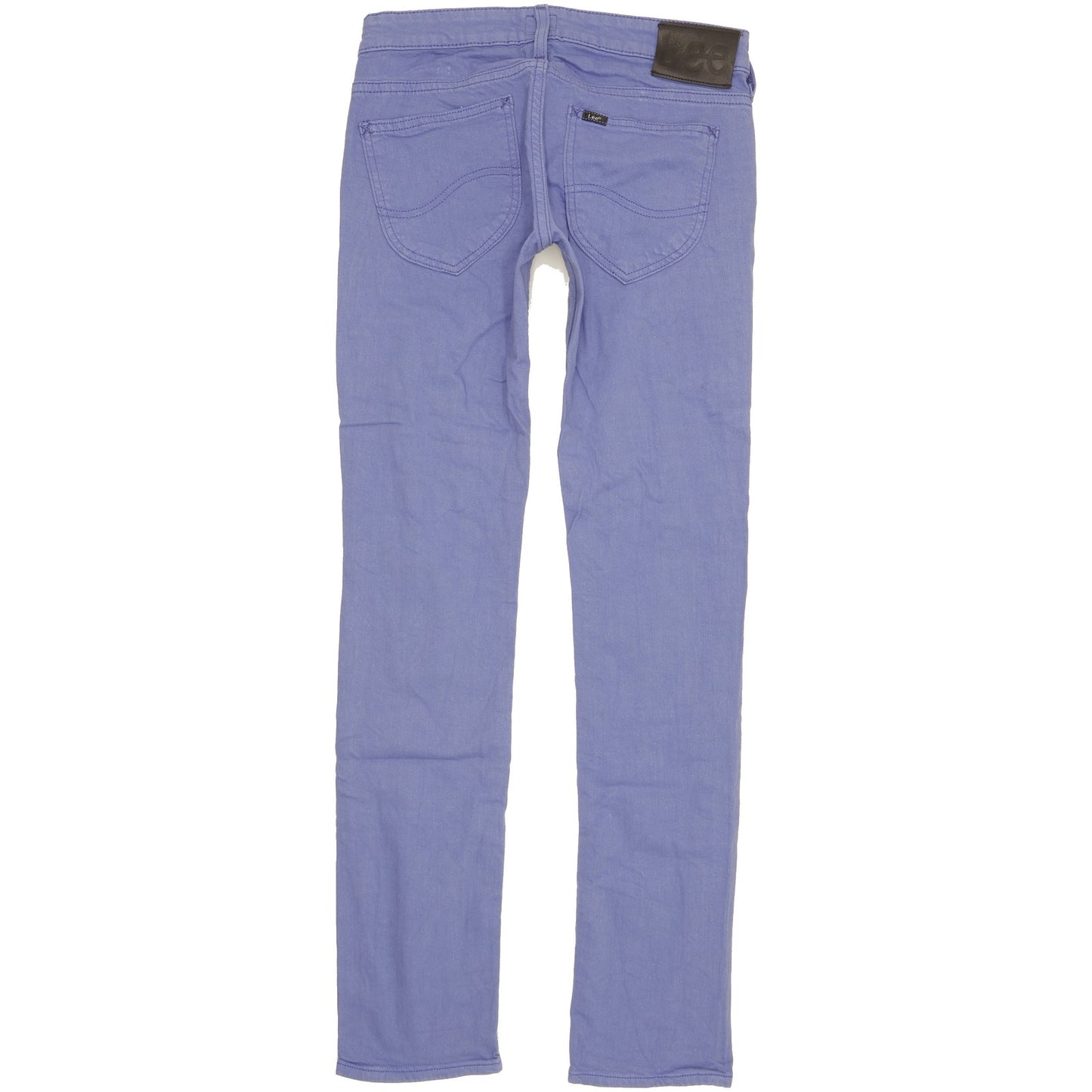 Lee Lynn Women Purple Straight Slim Stretch Jeans W27 L32