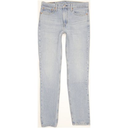 Levi's 510 Men Blue Skinny Slim Stretch Jeans W32 L33