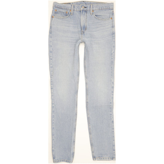 Levi's 510 Men Blue Skinny Slim Stretch Jeans W32 L33