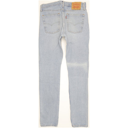 Levi's 510 Men Blue Skinny Slim Stretch Jeans W32 L33