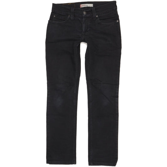 Levi's 511 Men Black Straight Slim Jeans W30 L31