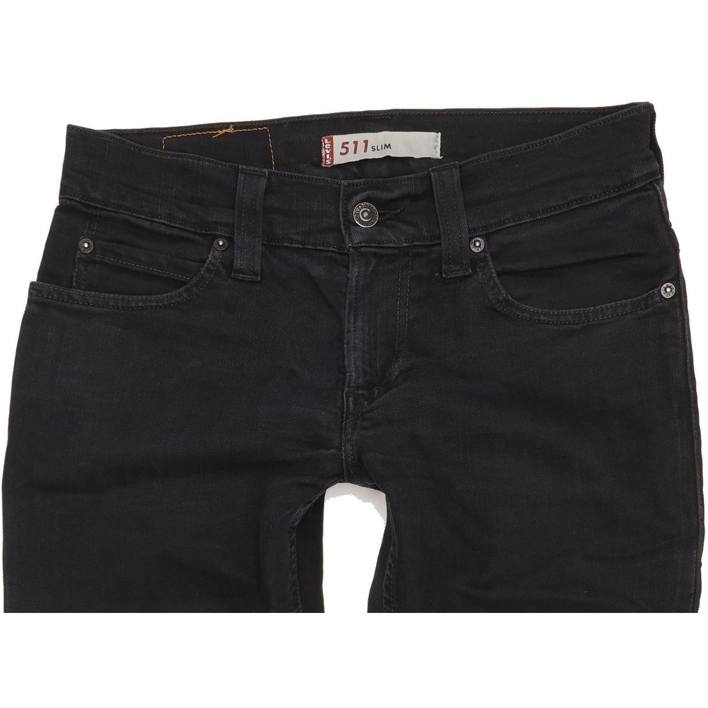 Levi's 511 Men Black Straight Slim Jeans W30 L31
