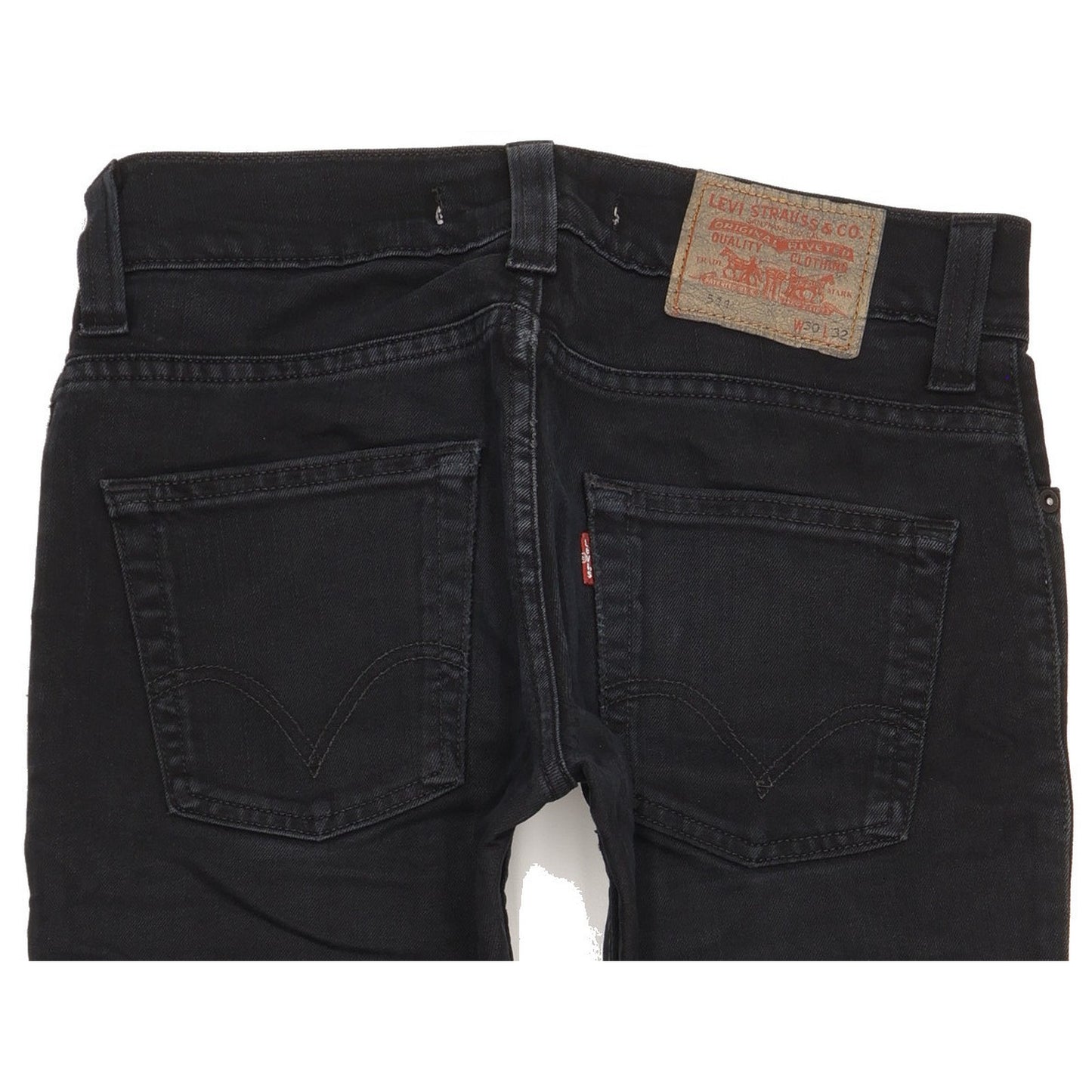 Levi's 511 Men Black Straight Slim Jeans W30 L31