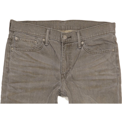 Levi's 511 Men Grey Straight Slim Stretch Jeans W32 L33