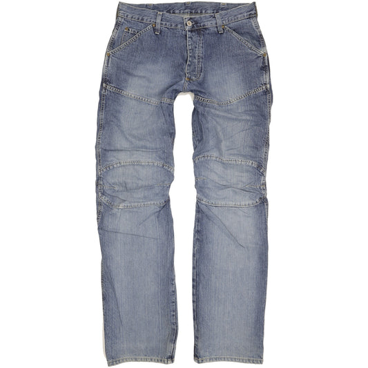 G-Star Elwood Men Blue Straight Regular Jeans W33 L36
