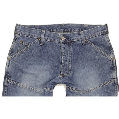 G-Star Elwood Men Blue Straight Regular Jeans W33 L36