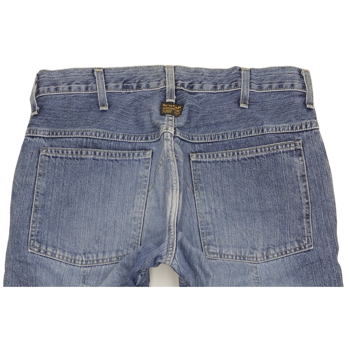 G-Star Elwood Men Blue Straight Regular Jeans W33 L36