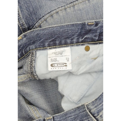 G-Star Elwood Men Blue Straight Regular Jeans W33 L36