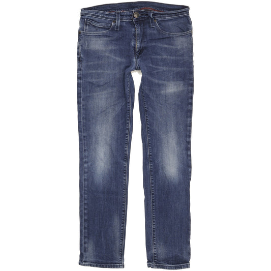 Levi's Men Blue Straight Slim Stretch Jeans W32 L31