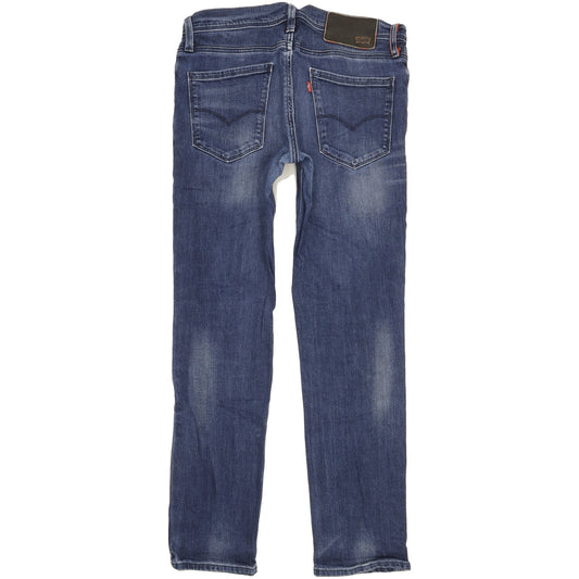 Levi's Men Blue Straight Slim Stretch Jeans W32 L31