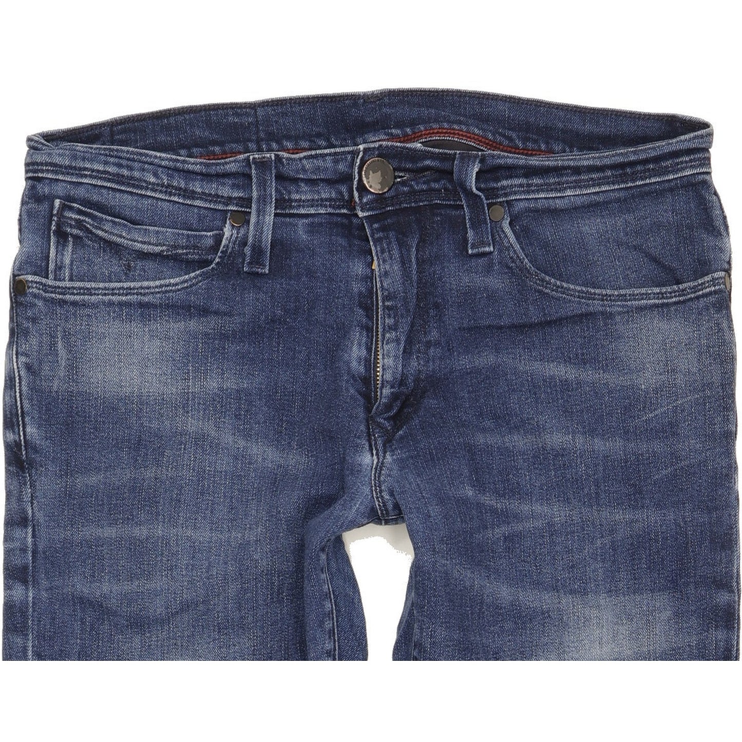 Levi's Men Blue Straight Slim Stretch Jeans W32 L31