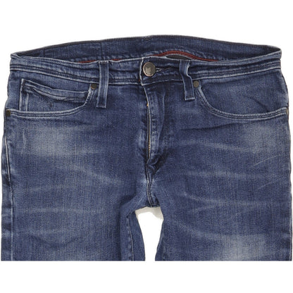 Levi's Men Blue Straight Slim Stretch Jeans W32 L31