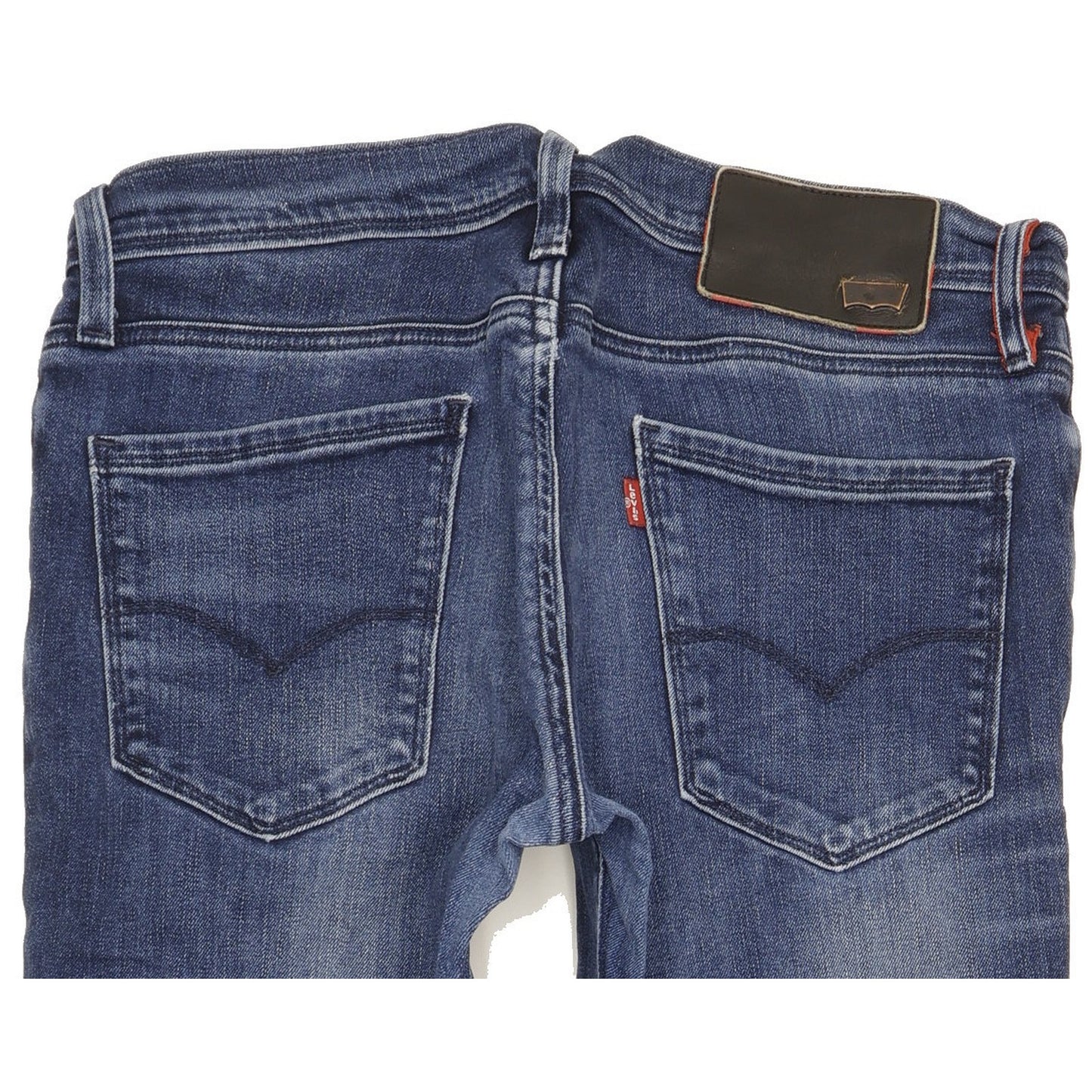 Levi's Men Blue Straight Slim Stretch Jeans W32 L31