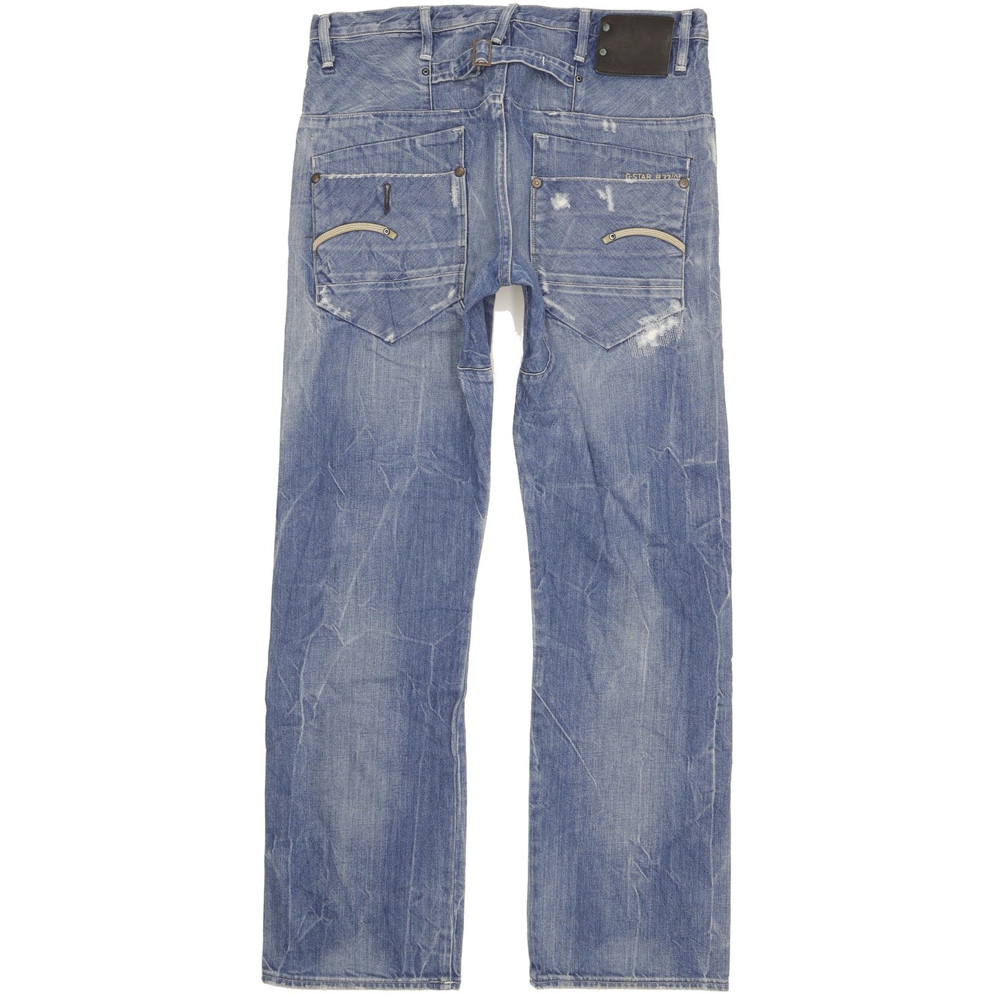 G-Star Blade Men Blue Straight Loose Jeans W33 L32