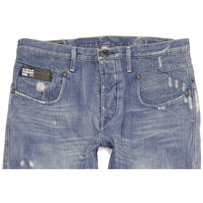 G-Star Blade Men Blue Straight Loose Jeans W33 L32