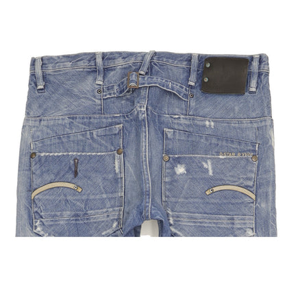 G-Star Blade Men Blue Straight Loose Jeans W33 L32