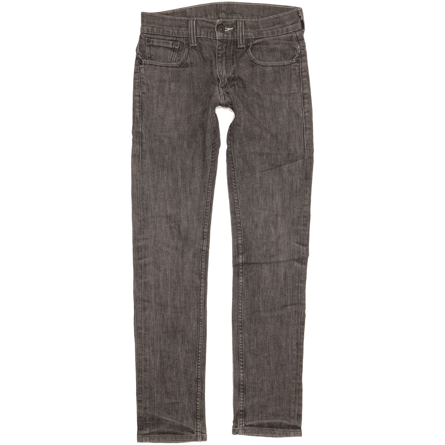 Levi's 511 Men Grey Straight Slim Stretch Jeans W30 L32