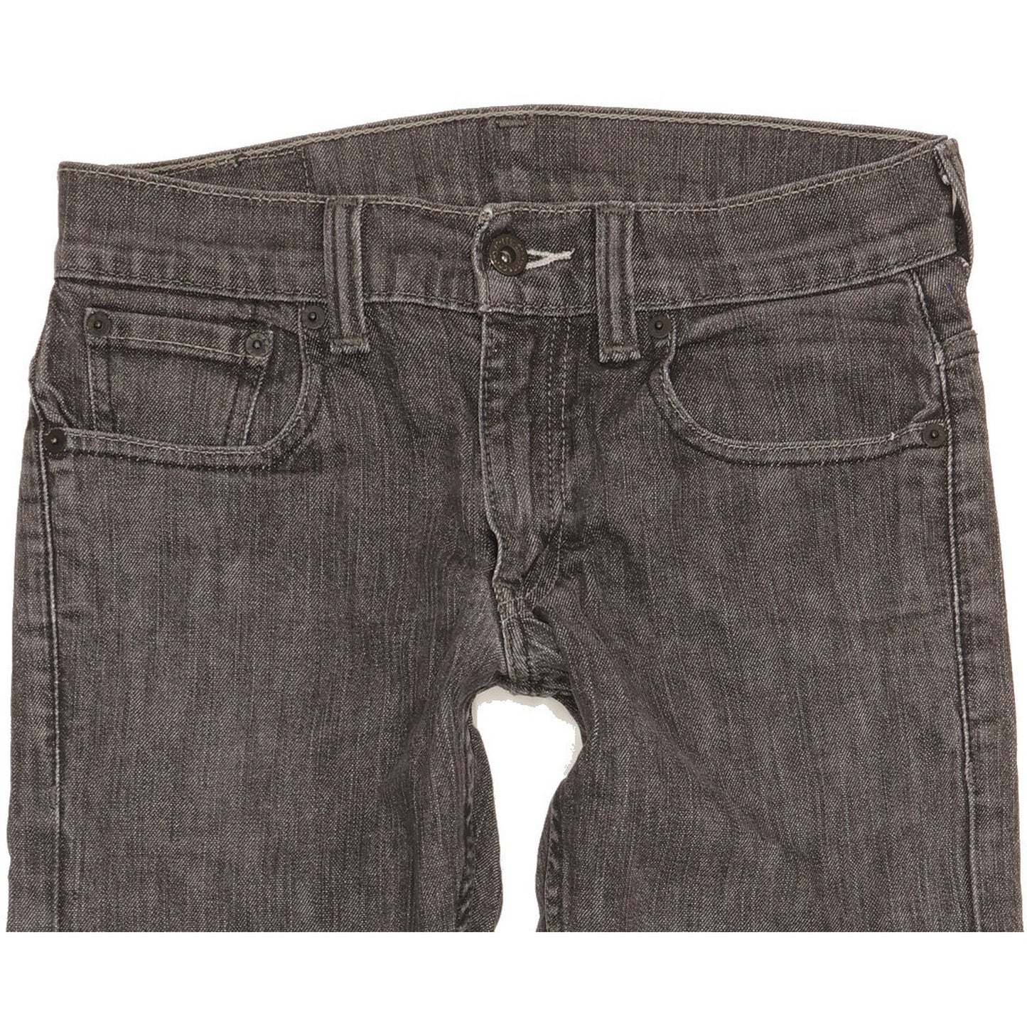 Levi's 511 Men Grey Straight Slim Stretch Jeans W30 L32