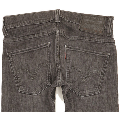 Levi's 511 Men Grey Straight Slim Stretch Jeans W30 L32