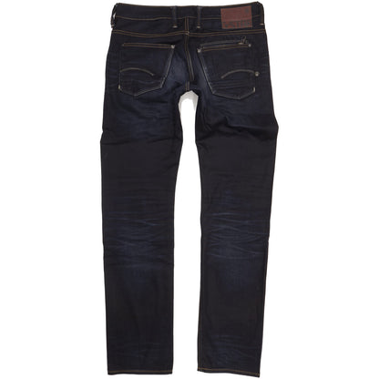 G-Star Men Navy Straight Regular Jeans W34 L35