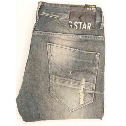 G-Star Men Blue Tapered Regular Jeans W30 L32