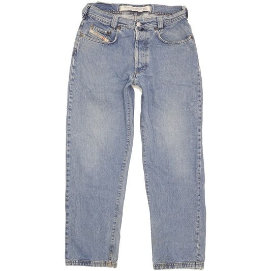 Diesel Saddle Men Blue Straight Regular Jeans W32 L30