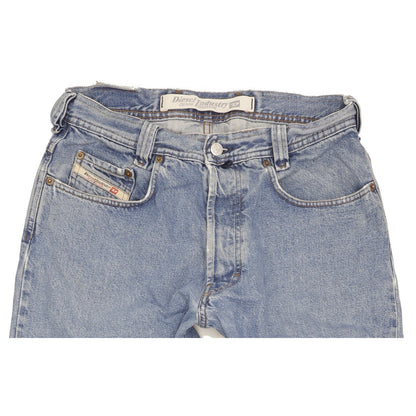Diesel Saddle Men Blue Straight Regular Jeans W32 L30