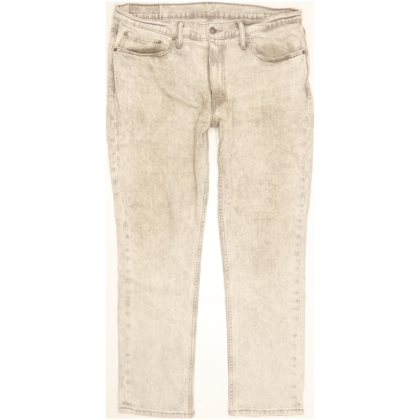 Levi's 511 Men Grey Straight Slim Stretch Jeans W36 L29