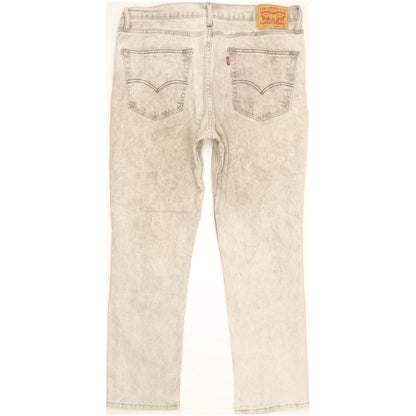 Levi's 511 Men Grey Straight Slim Stretch Jeans W36 L29