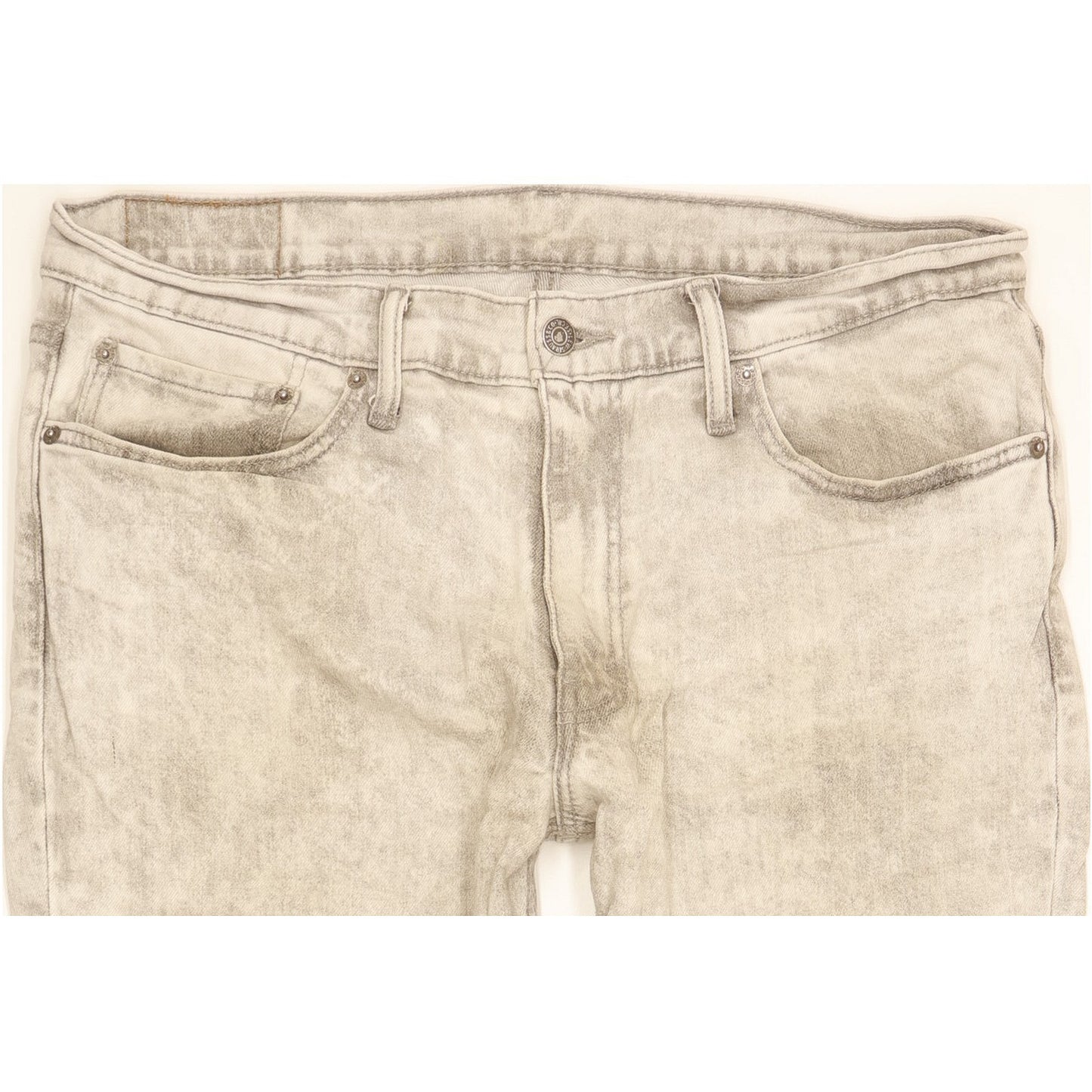 Levi's 511 Men Grey Straight Slim Stretch Jeans W36 L29