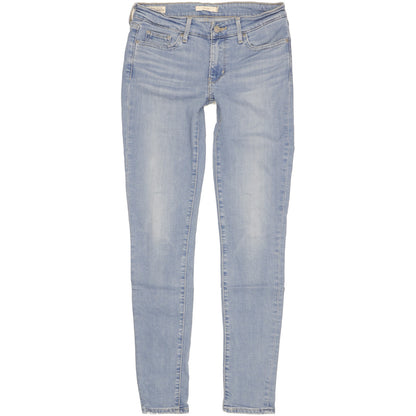 Levi's 711 Women Blue Skinny Slim Stretch Jeans W26 L31