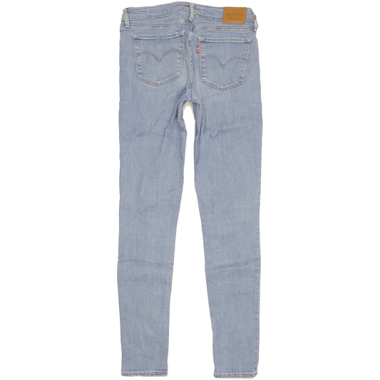 Levi's 711 Women Blue Skinny Slim Stretch Jeans W26 L31